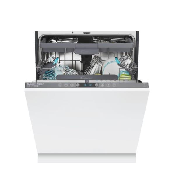 lavastoviglie ad incasso candy rapido ci5c6f1a 15 coperti a81 8xl59 7xp55 5 classe c motore speed drive inverter display a led wi fi + ble