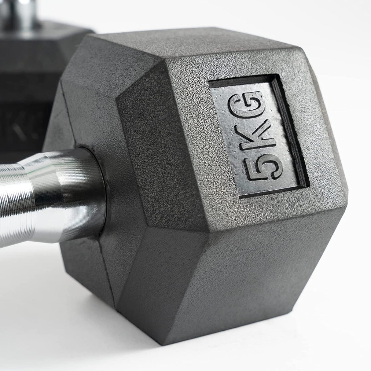 manubri da palestra nilox nxdumbbell5 5 kg cad.1 con rivestimento in gomma impugnatura acciaio