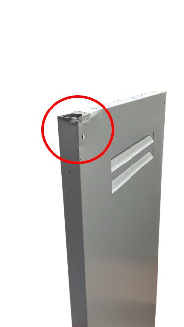 no brand copriscaldino in lamiera zincata universale bianco 870x480x350