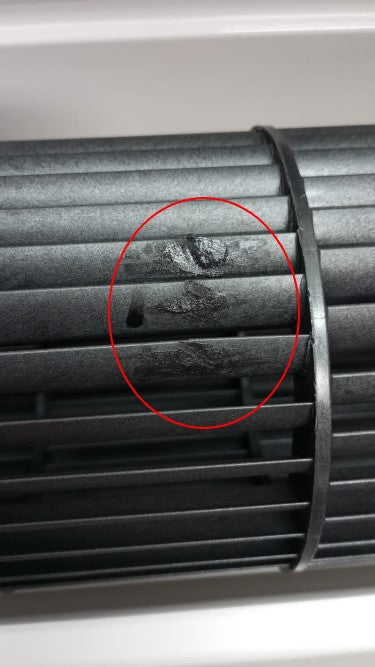 tecnobreeze area occasioni 2358 barriera d aria centrifuga tecnogas tecnobreeze modello natural wind 150 da 150 cm con telecomando codice 14203