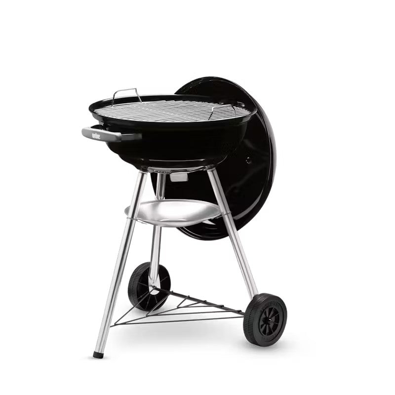barbecue a carbone weber serie compact kettle 47 cm nero cod. 1221004