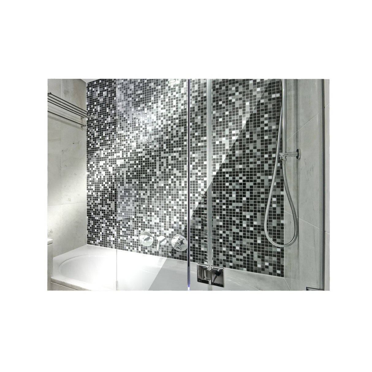 easycomfort easycomfort armadietto pensile da bagno con specchiera e 3 ripiani in mdf bianco 80 x 60 x 15cm ean 8054111844000