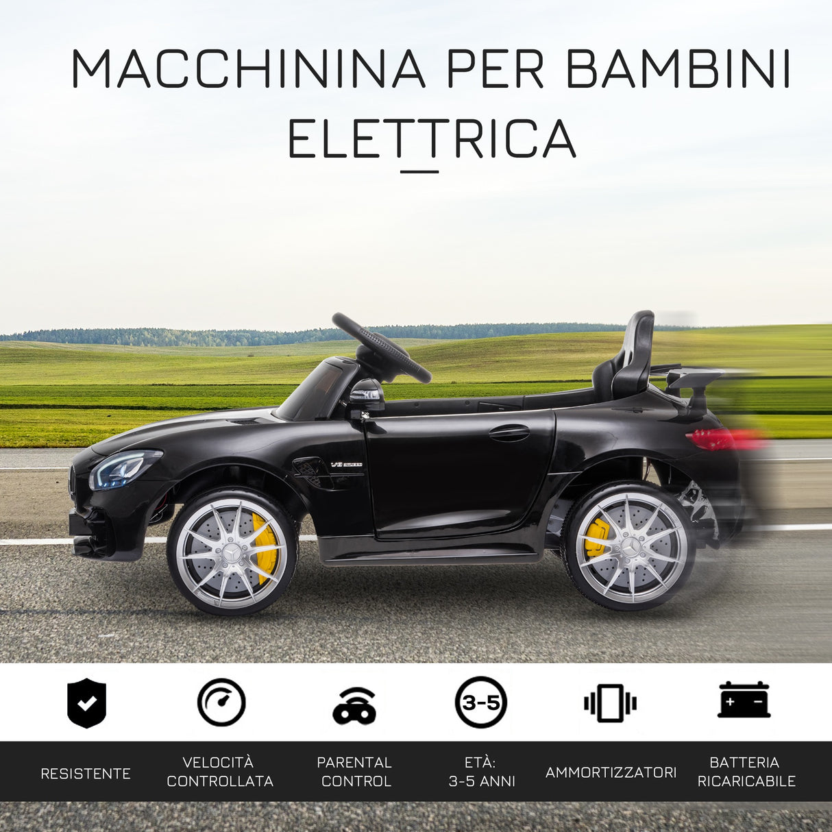 immagine-4-easycomfort-easycomfort-macchinina-per-bambini-elettrica-12v-con-licenza-mercedes-amg-gtr-velocita-3-5kmh-telecomando-luci-e-suoni-nera