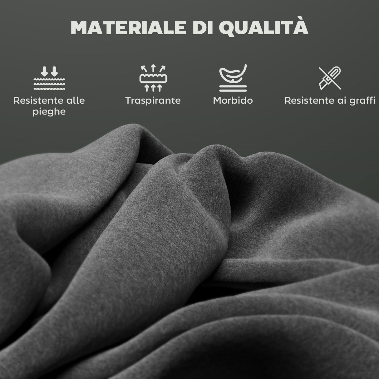 easycomfort easycomfort set 2 sgabelli bar in velluto moderni con poggiapiedi e schienale 41x52x97 cm grigio