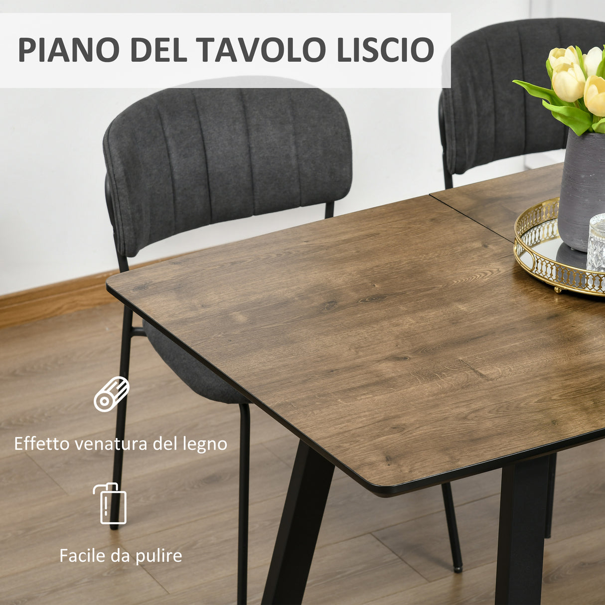 immagine-4-easycomfort-easycomfort-tavolo-da-pranzo-salvaspazio-allungabile-per-4-6-persone-in-mdf-e-metallo-120-160x80x76-cm-color-legno