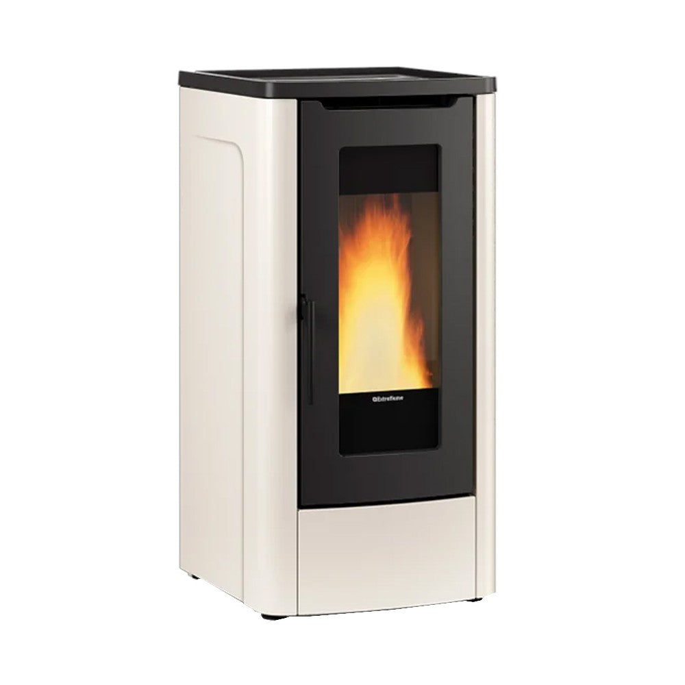 la nordica stufa a pellet la nordica extraflame dahiana 5 0 da 10 kw wi fi optional con telecomando