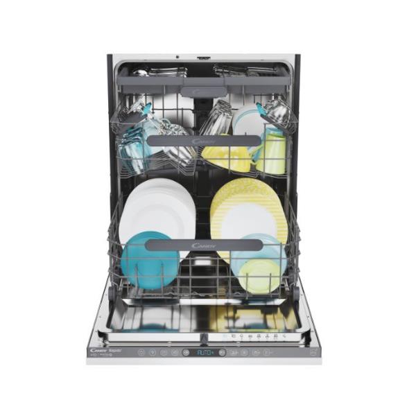 lavastoviglie ad incasso candy rapido ci5c6f1a 15 coperti a81 8xl59 7xp55 5 classe c motore speed drive inverter display a led wi fi + ble