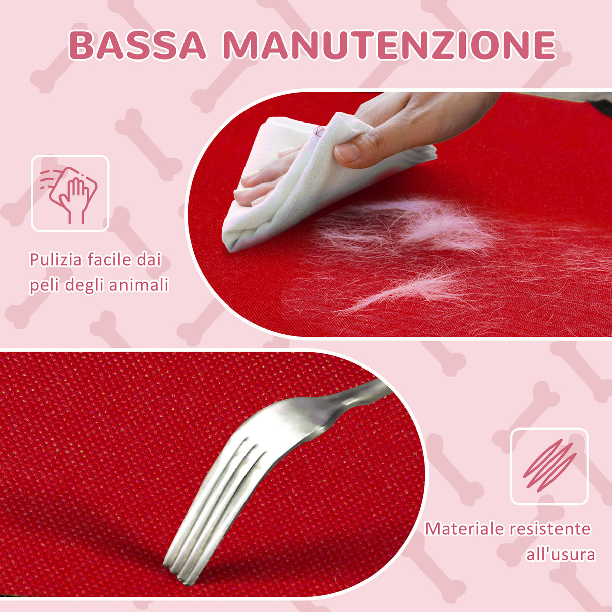 easycomfort easycomfort lettino per cani 50kg max rialzato con borsa da viaggio in metallo e tessuto oxford 122x92x23 cm rosso