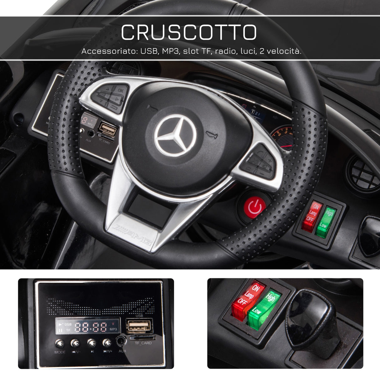 immagine-5-easycomfort-easycomfort-macchinina-per-bambini-elettrica-12v-con-licenza-mercedes-amg-gtr-velocita-3-5kmh-telecomando-luci-e-suoni-nera