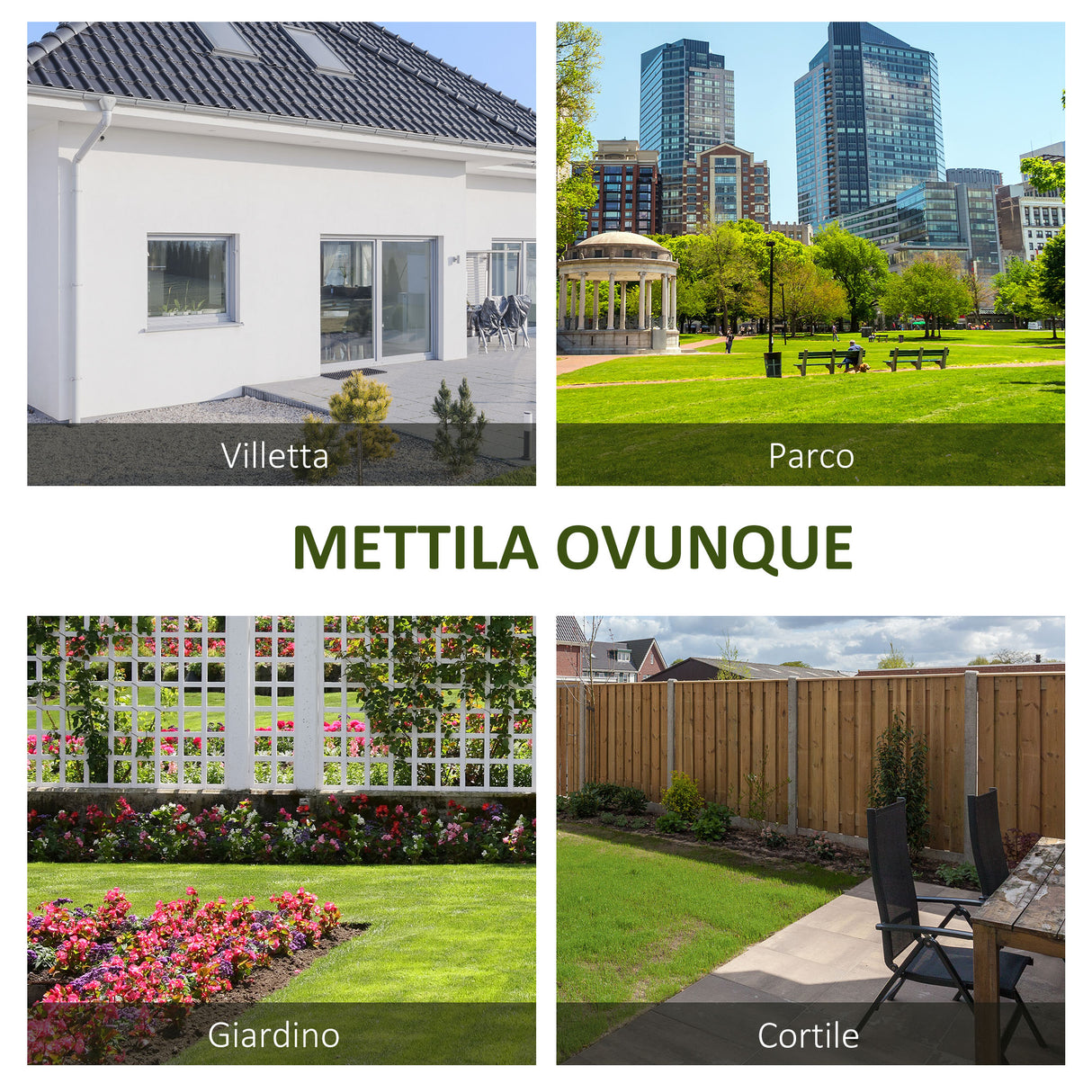 easycomfort easycomfort panchina da giardino in legno 2 posti a doghe con schienale alto 116x56x80cm colore naturale