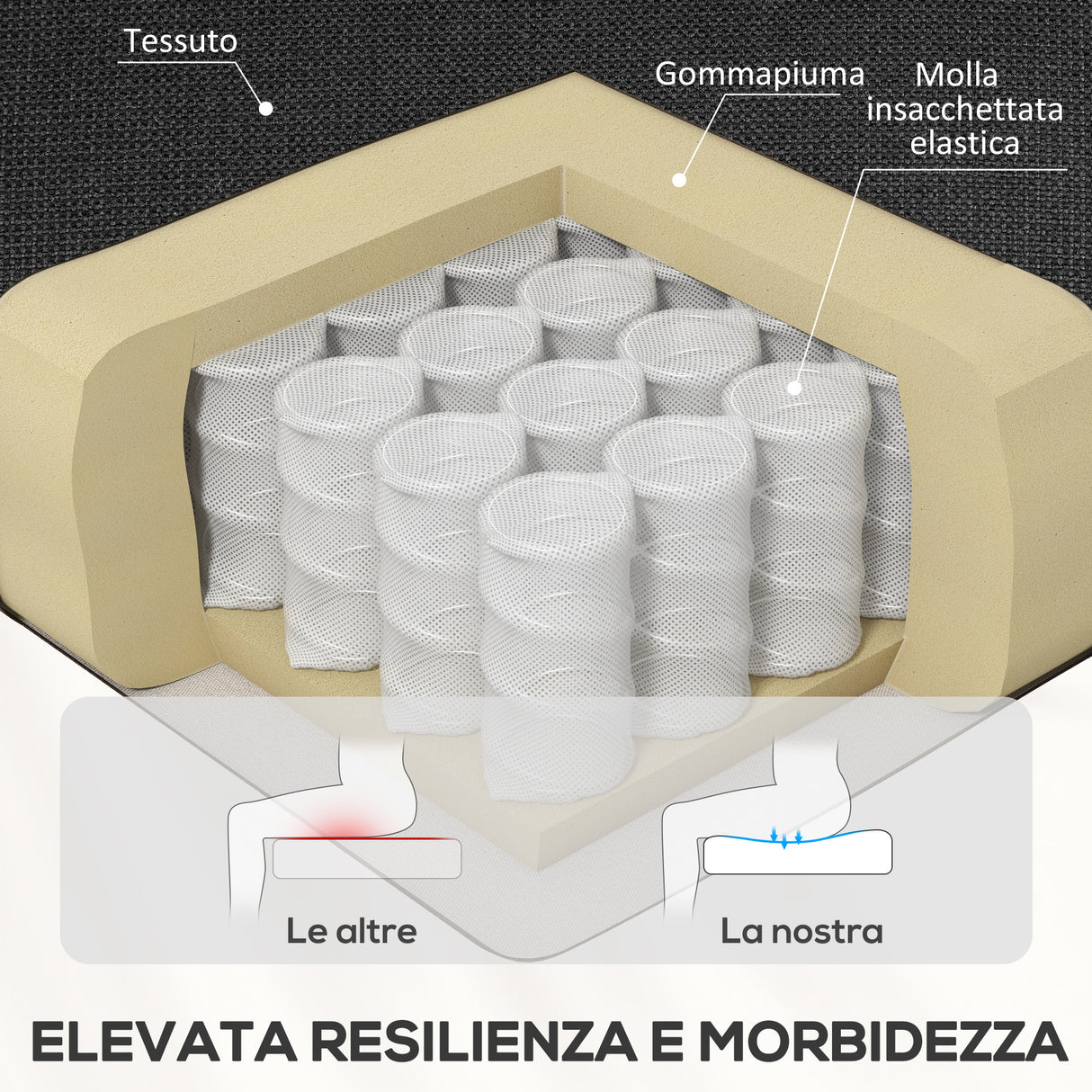 easycomfort easycomfort poltrona reclinabile manualmente a 60 extra imbottita in tessuto con poggiapiedi nero