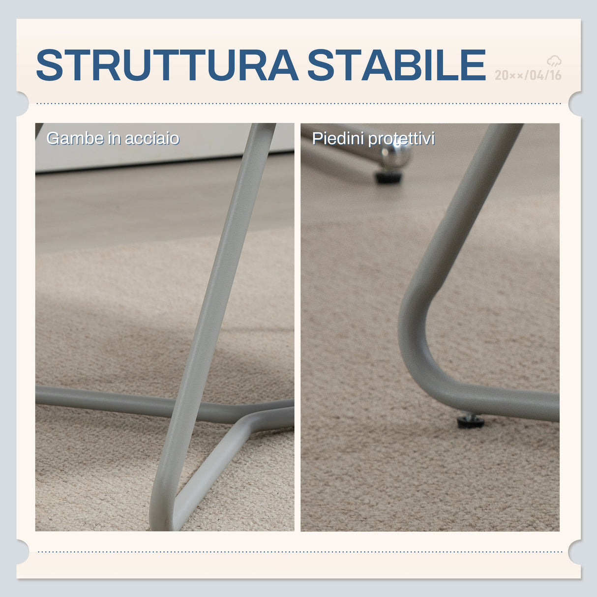 easycomfort easycomfort sedia moderna con braccioli e schienale imbottiti in tessuto effetto lino e acciaio 63x69x75 cm grigio