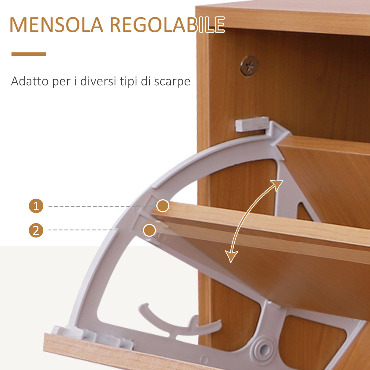 easycomfort easycomfort set mobili ingresso moderno con scarpiera e specchio appendiabiti da ingresso con 6 ganci 2 ripiani regolabili e cassetti in legno per corridoio 90x24x177 cm legno ean 8054144130729