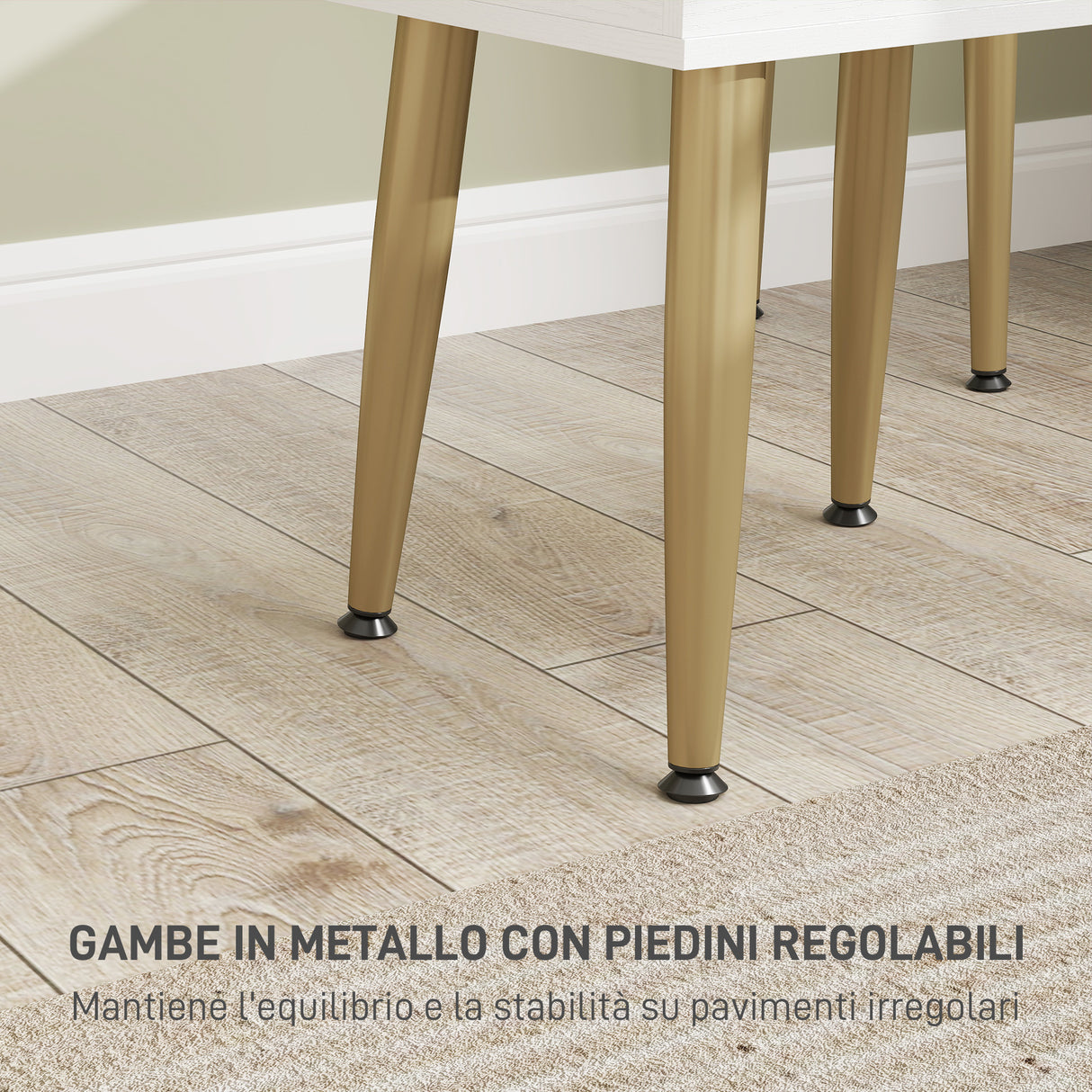 easycomfort easycomfort set tavolo da trucco con 3 cassetti e specchio con sgabello da trucco portaoggetti bianco