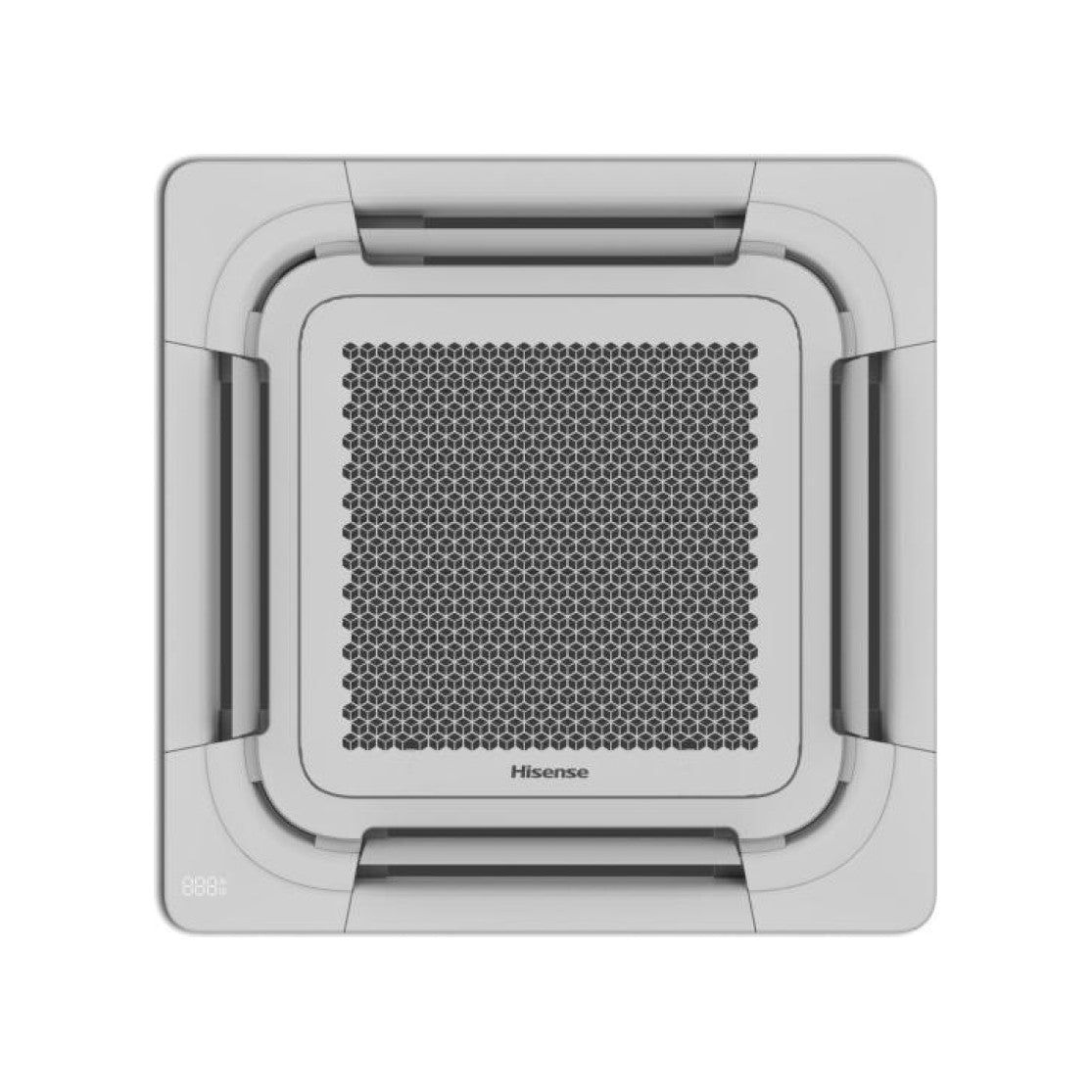 hisense condizionatore a cassetta hisense 60000 btu auc175ur4rkc8 r 32 wi fi optional trifase con pannello e telecomando