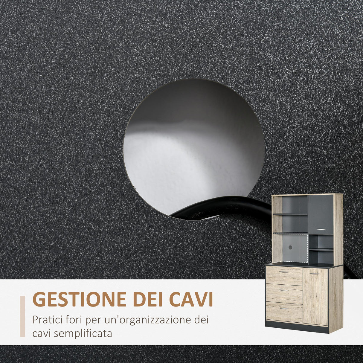 immagine-6-easycomfort-easycomfort-mobile-cucina-credenza-moderna-salvaspazio-con-2-armadietti-3-cassetti-3-ripiani-legno-90-x-39-x-169cm-colore-grigio-rovere-chiaro