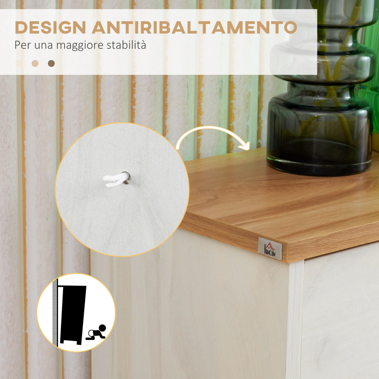 easycomfort easycomfort mobile scarpiera salvaspazio in truciolato con 3 cassetti e 2 ripiani interni regolabili 70x23 5x122 cm bianco