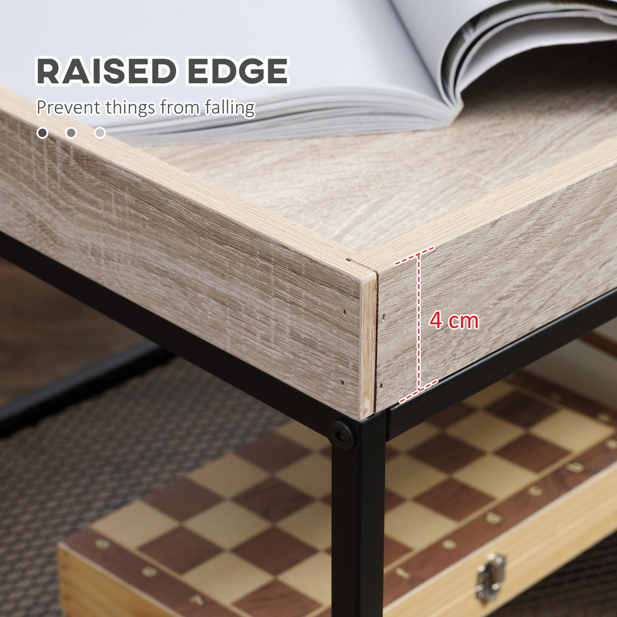 immagine-6-easycomfort-easycomfort-tavolino-da-salotto-basso-a-2-livelli-con-bordo-rialzato-in-mdf-e-metallo-100x50x46-5-cm-color-legno