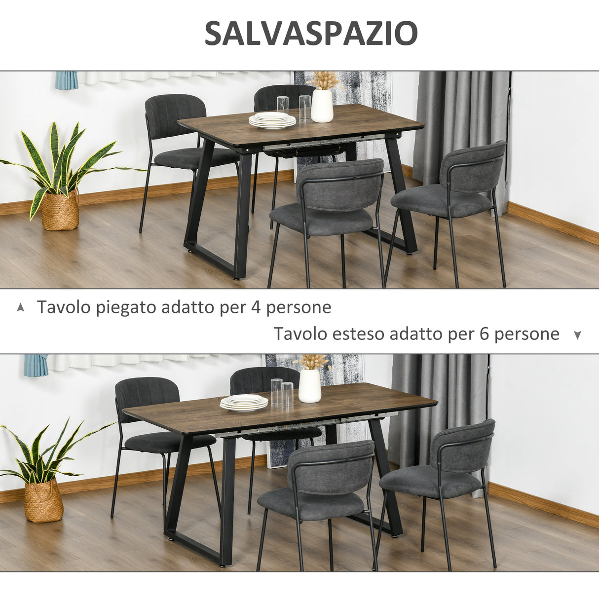 immagine-6-easycomfort-easycomfort-tavolo-da-pranzo-salvaspazio-allungabile-per-4-6-persone-in-mdf-e-metallo-120-160x80x76-cm-color-legno