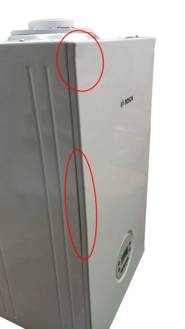 junkers bosch area occasioni 2601 caldaia a condensazione junkers bosch condens 1200 w gc1200w 2424 c 23 metano con kit scarico fumi