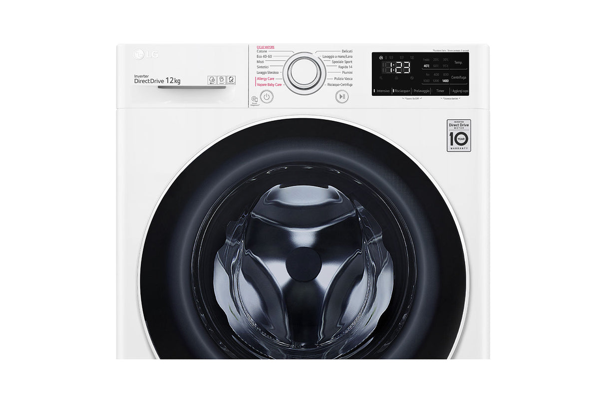 lg lavatrice ai dd 12 kg classe energetica b lavaggio a vapore f4wv312s0e