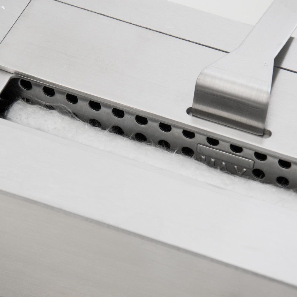 camino a bioetanolo biocamino da terra cambridge in legno bianco 110x37x102h