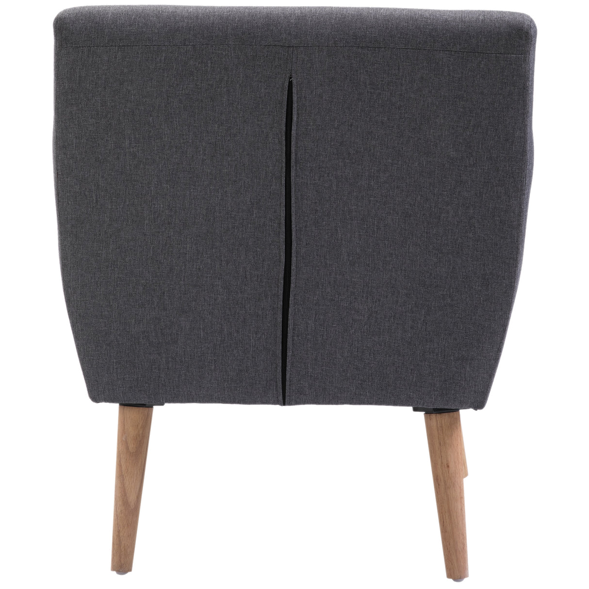 easycomfort easycomfort poltrona imbottita moderna poltroncina da camera soggiorno con braccioli tessuto legno 68 58 5 76cm grigio chiaro ean 8055776915784