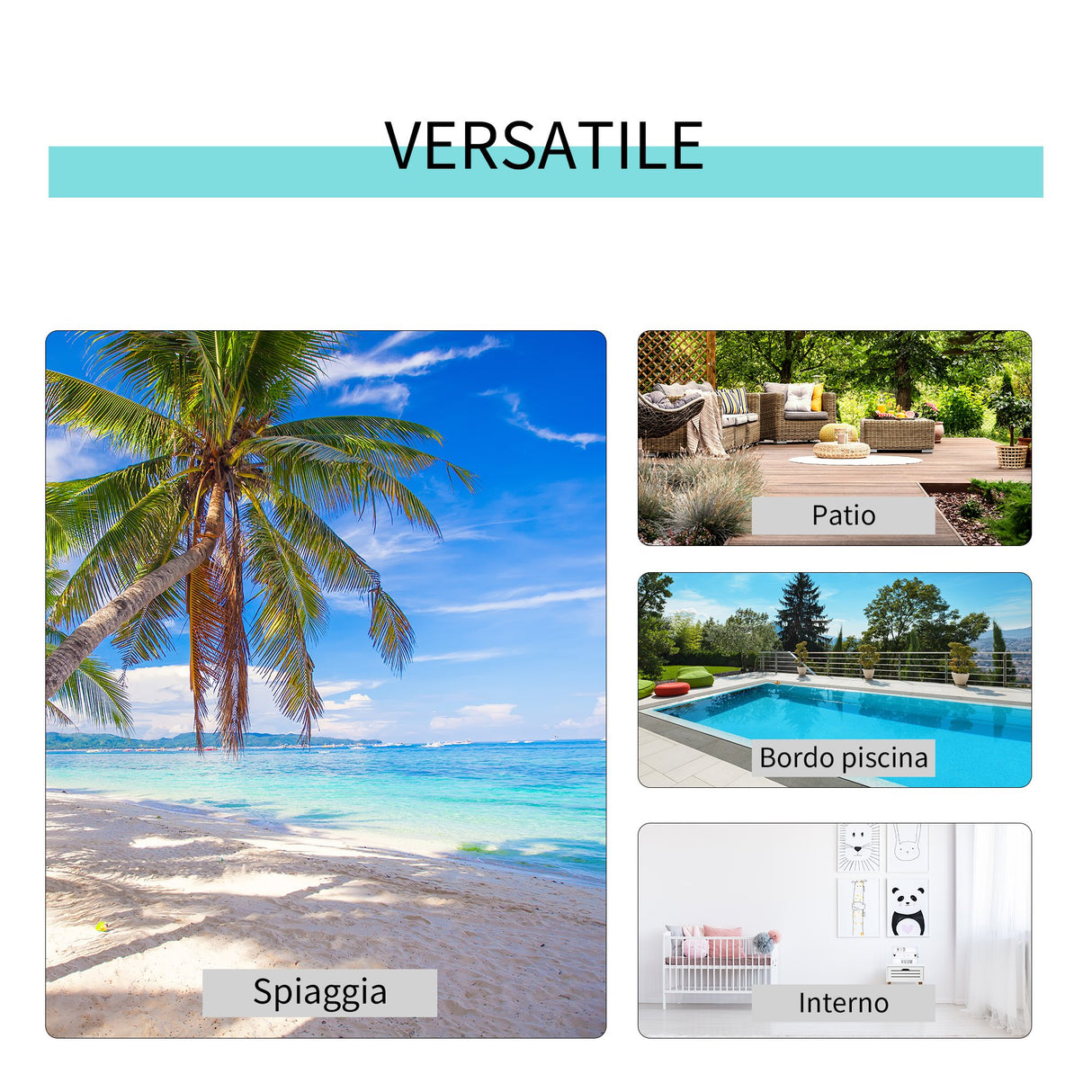 easycomfort easycomfort set 2 sdraio da giardino e tavolino con vetro lettino prendisole con tessuto traspirante 59 x 169 x 66cm nero grigio ean 8054144134192