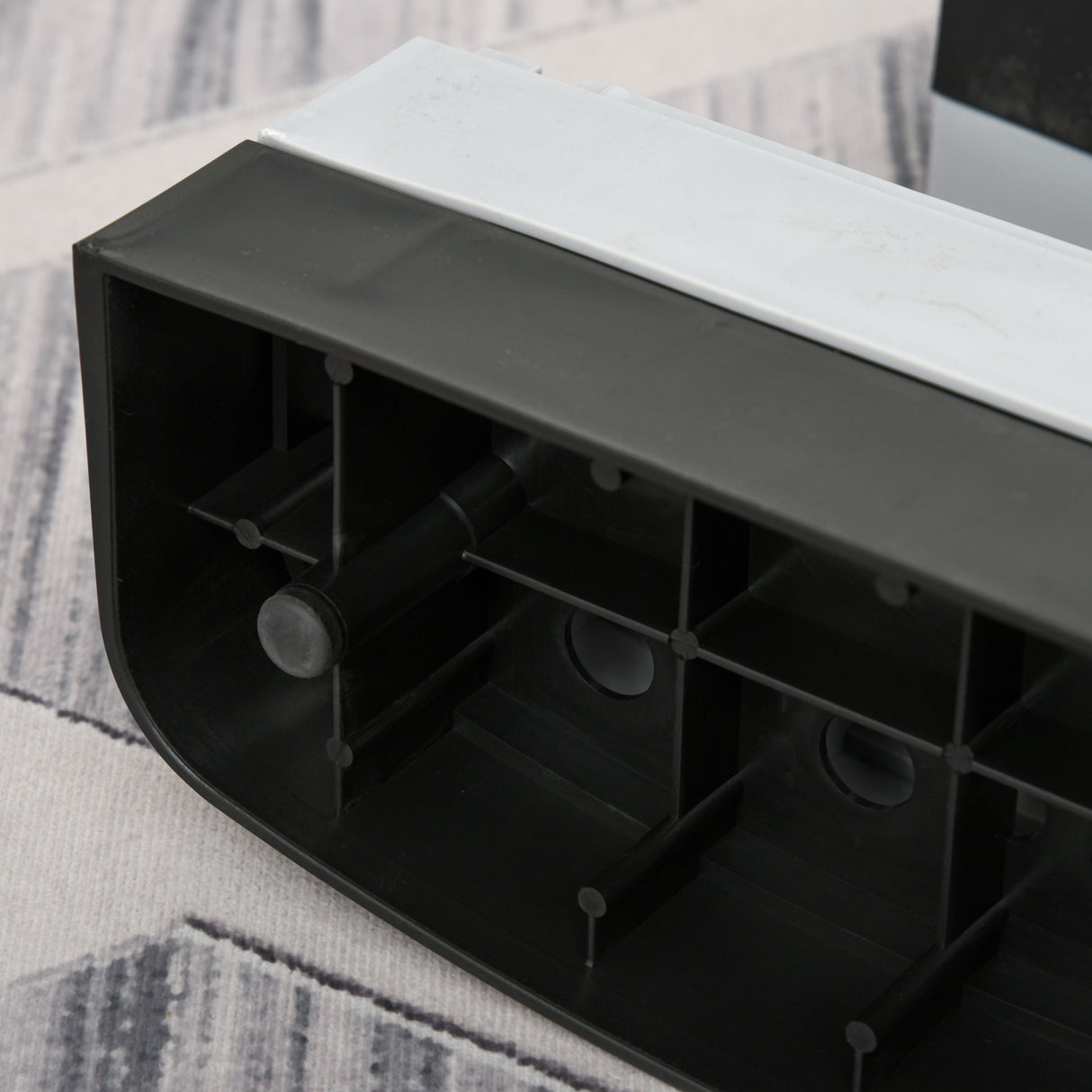 easycomfort easycomfort stepper da aerobica regolabile in altezza 10 15 20 cm antiscivolo nero e grigio