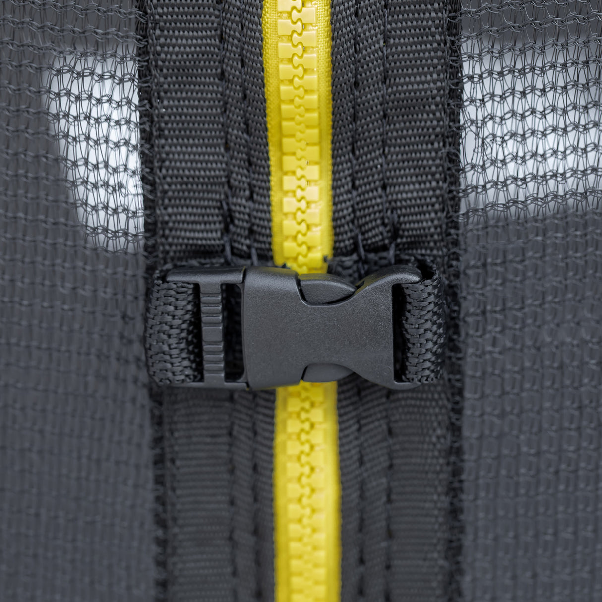 easycomfort easycomfort trampolino elastico esterni con rete di sicurezza e pali imbottiti per adulti e bambini 244x244x205cm