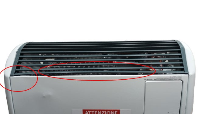 fondital area occasioni 2270 radiatore a gas stufa convettiva fondital gazelle evo 3000 metano da 272 kw kit fumi in omaggio