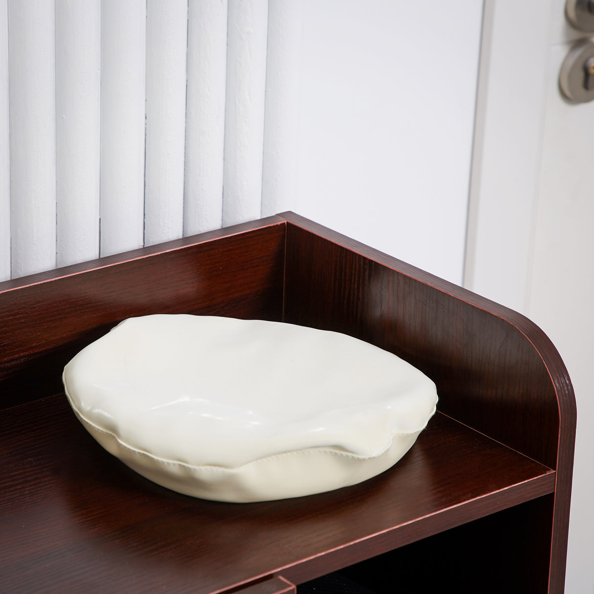 easycomfort easycomfort armadio scarpiera moderno e salvaspazio in legno per 12 paia con 4 ripiani aperti 83x30x90 cm color caffe