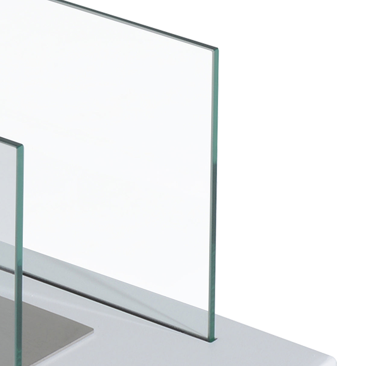 easycomfort easycomfort camino a bioetanolo da tavolo 830 w bruciatori senza residui inodore in acciaio inox con vetro 35x18x21 cm bianco ean 8054111844123