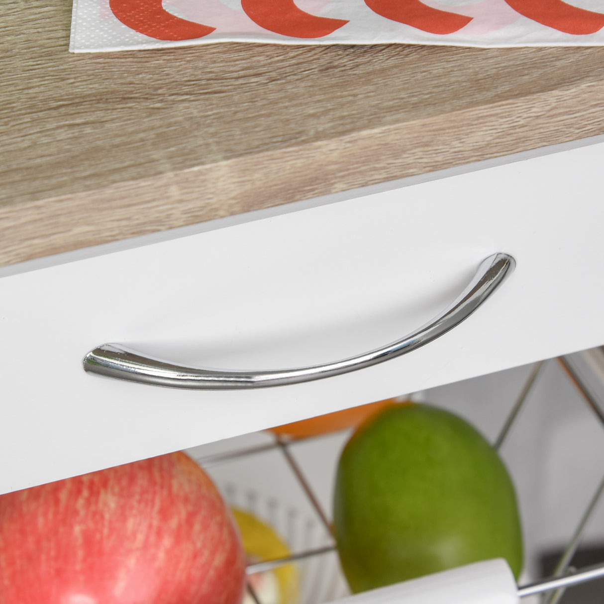 easycomfort easycomfort carrello da cucina salvaspazio in legno di pino e mdf carrello portaoggetti con cassetto cestello 2 vassoi e 4 ruote universale 37x37x82cm bianco ean 8054111844161