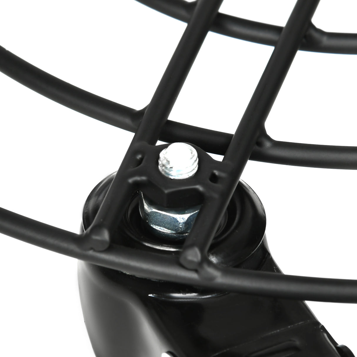 easycomfort easycomfort carrello sottovaso con ruote 30cm in metallo con ruote girevoli e freno nero