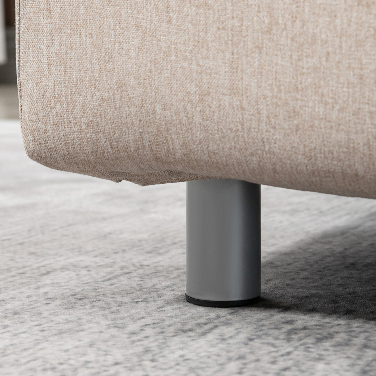 easycomfort easycomfort divano letto 2 posti 3 in 1 convertibile in poltrona reclinabile e 4 cuscini 102x82x81 cm beige ean 8055776914848