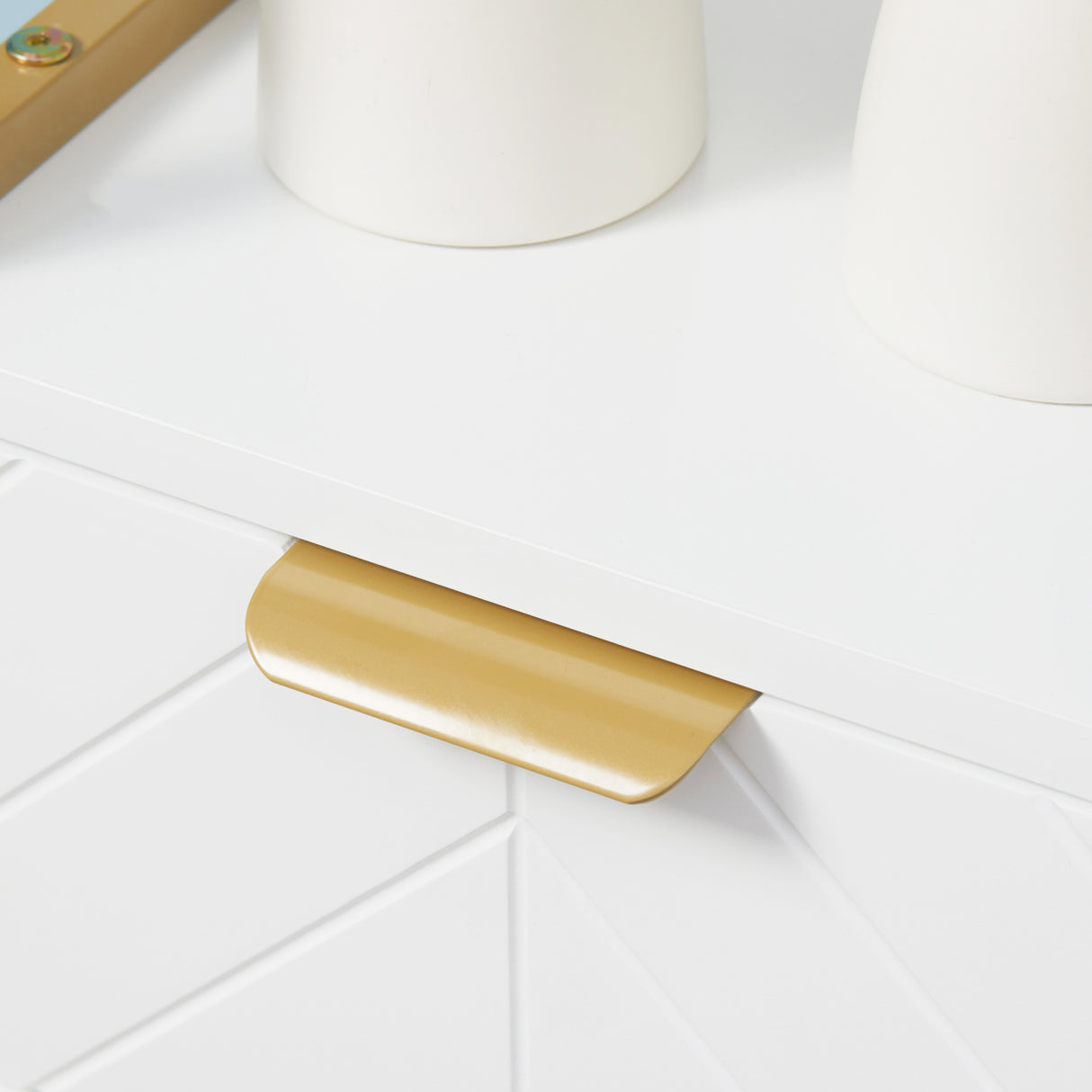 easycomfort easycomfort mobile colonna bagno con cassetto armadietto e ripiano in legno e metallo 30x30x105cm bianco