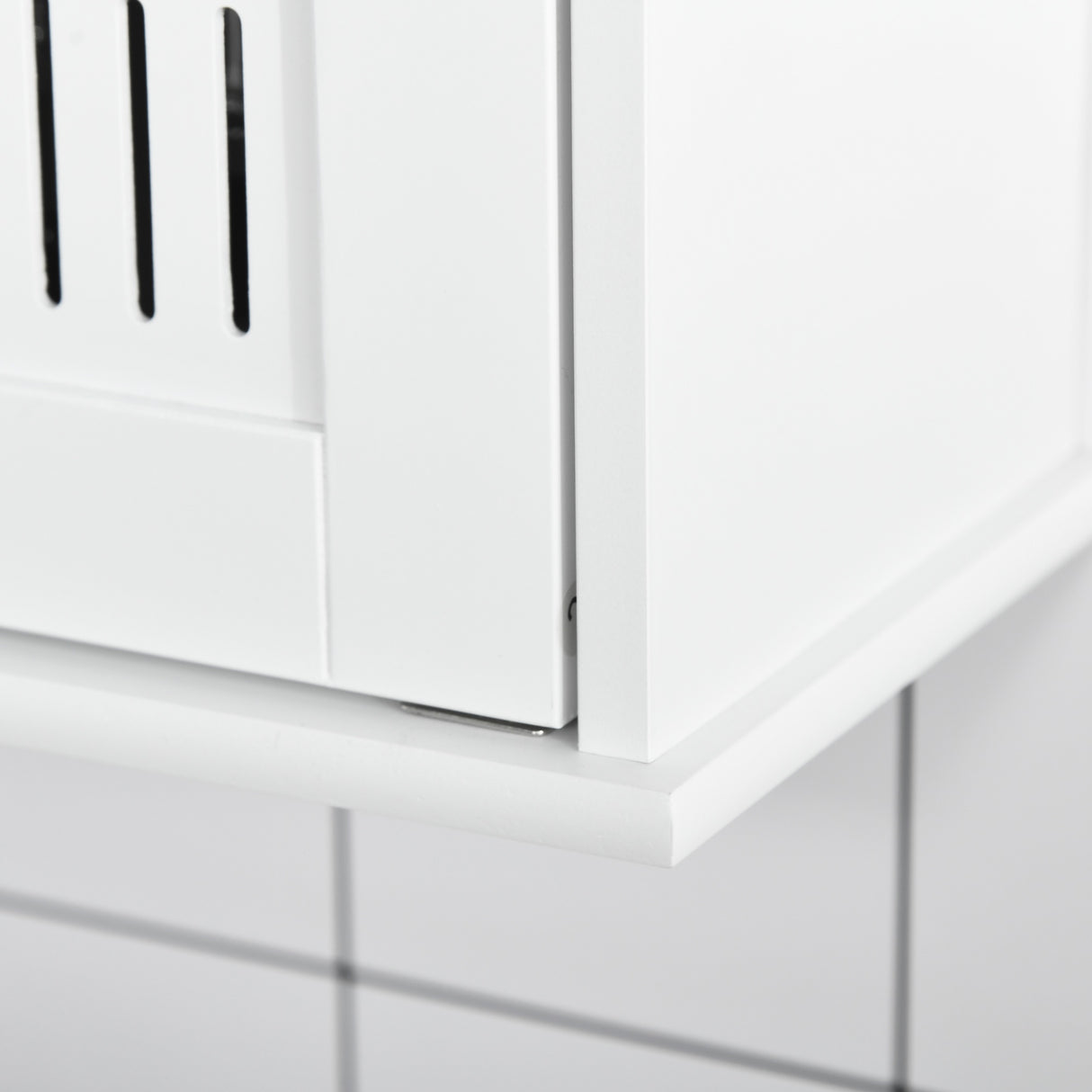 easycomfort easycomfort mobiletto bagno pensile con antine a specchio 55x17 5x60cm bianco