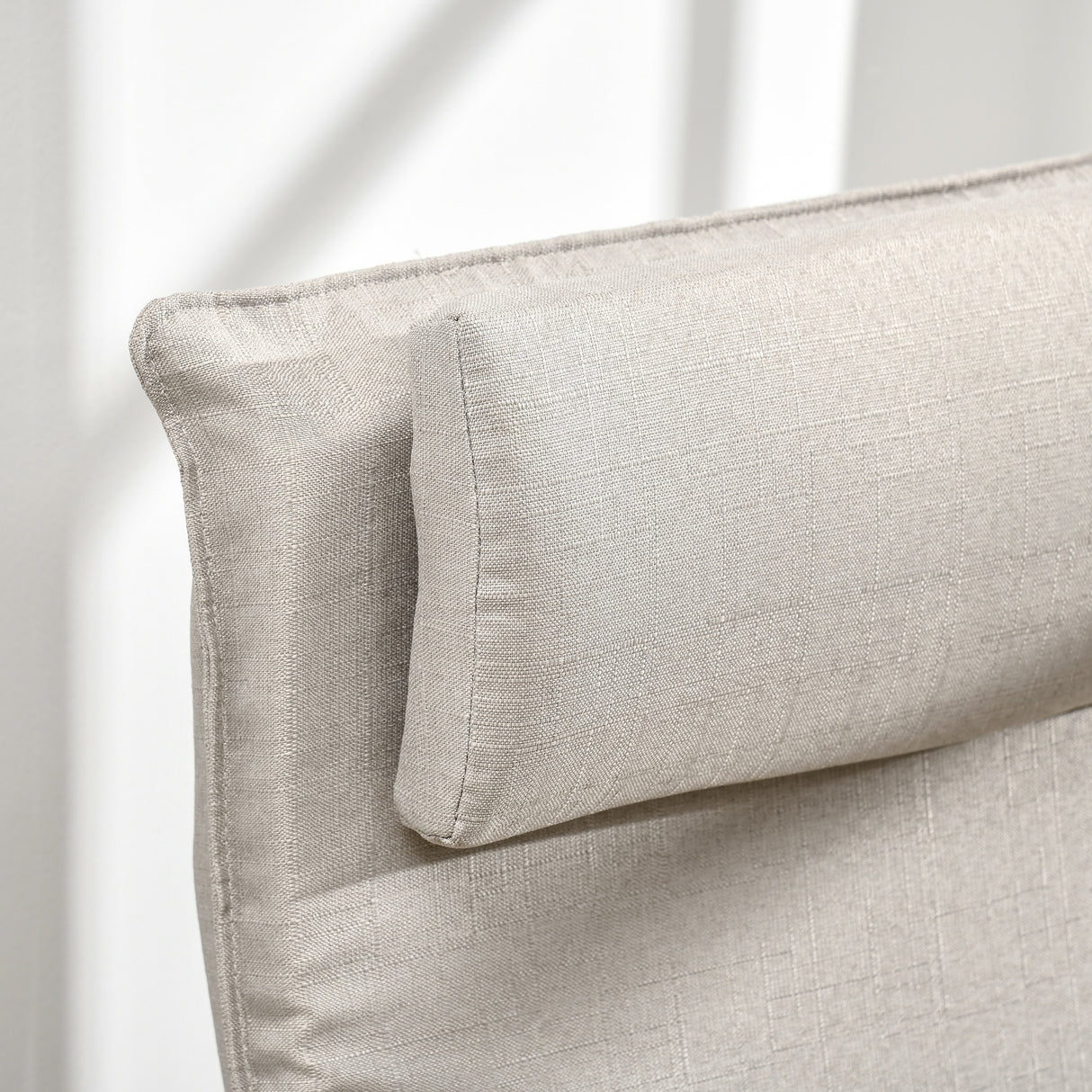 easycomfort easycomfort poltrona relax con pouf poggiapiedi in legno e tessuto con poggiatesta 67x69x100cm grigio