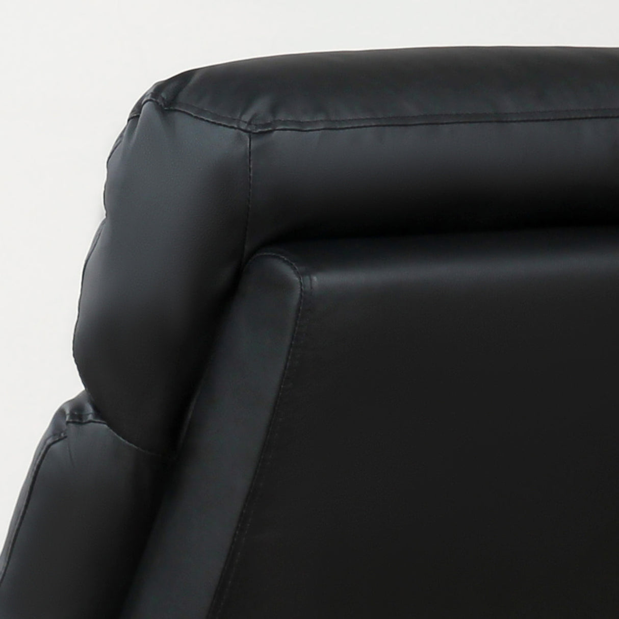 easycomfort easycomfort poltrona relax reclinabile regolabile ed ergonomica in pelle pu con imbottitura per casa e ufficio 65x92x100 cm nera ean 8054144137315