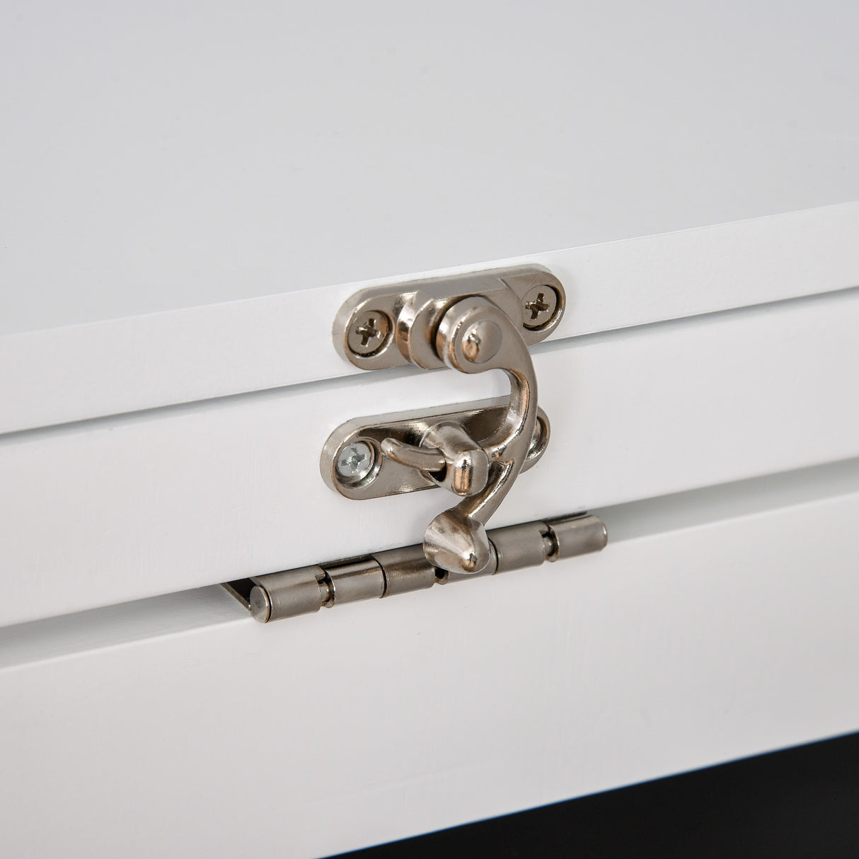 easycomfort easycomfort scrivania pc pieghevole con libreria a 9 ripiani in legno e metallo 98x51x153 cm bianco ean 8054111849425