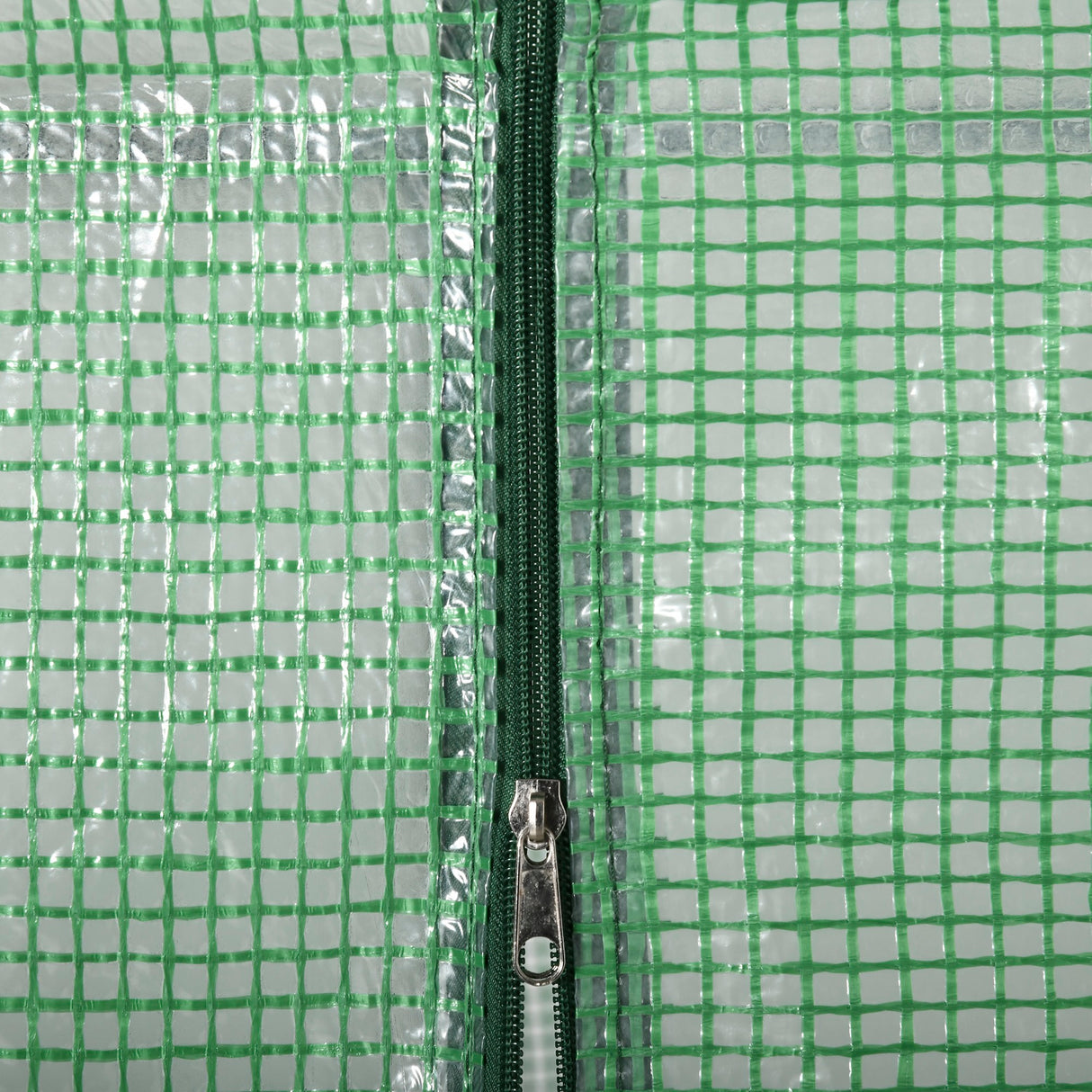 easycomfort easycomfort serra da giardino in acciaio e plastica pe con 4 ripiani funi e picchetti 141x72x191 cm verde