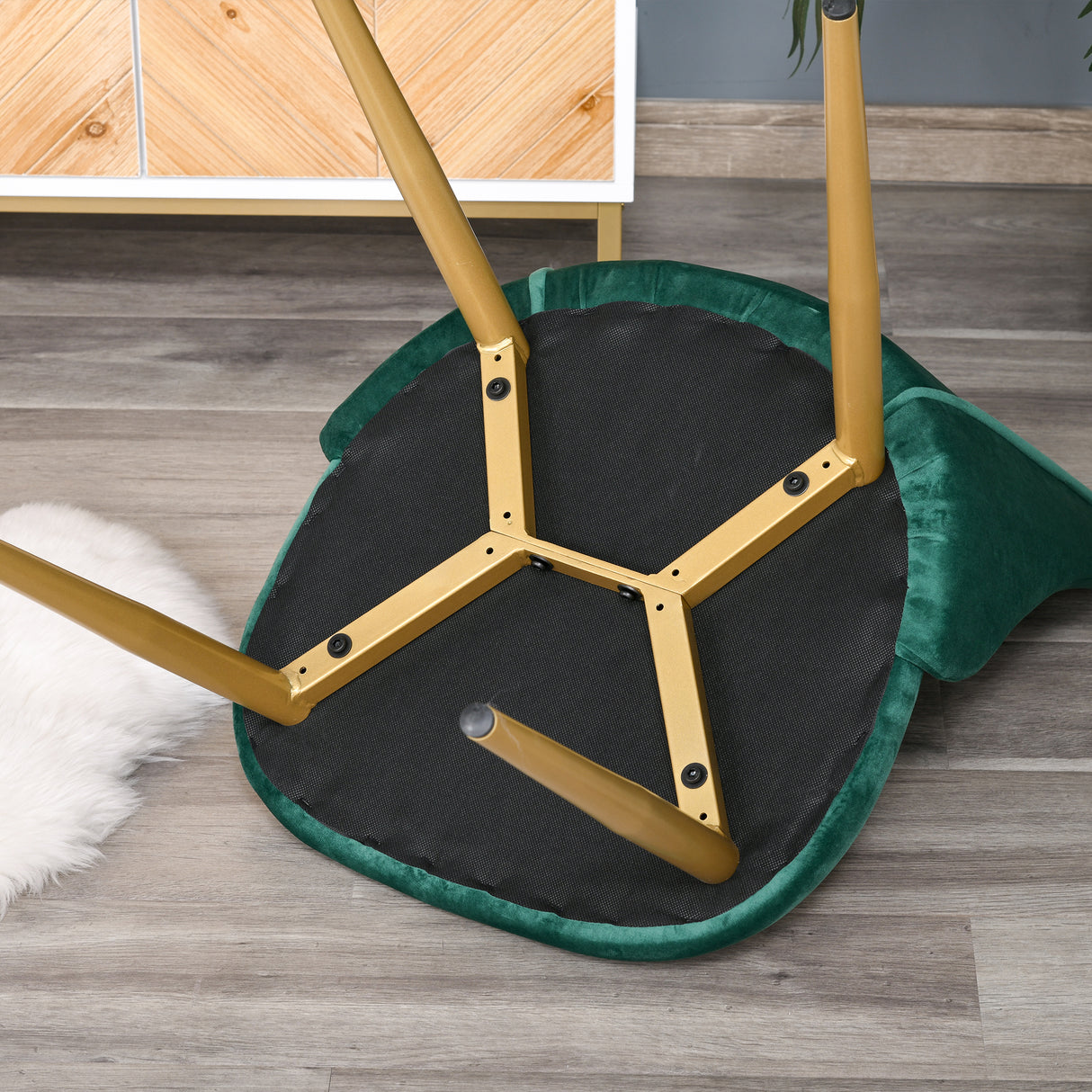 easycomfort easycomfort set 2 sedie da pranzo imbottite moderne con rivestimento e schienale gambe in ferro da cucina salotto o soggiorno in stile moderno verde e nero 50x56 5x85cm