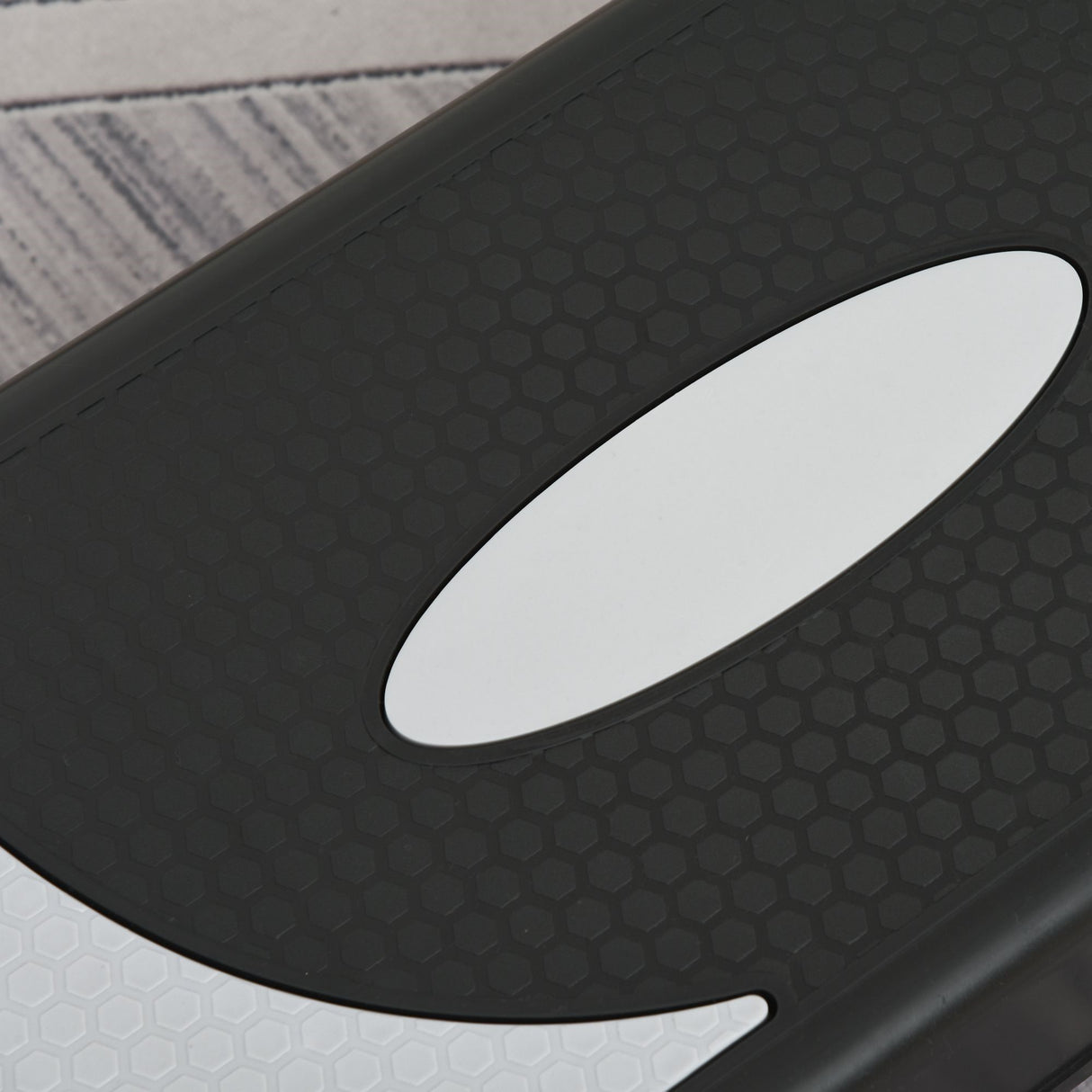 easycomfort easycomfort stepper da aerobica regolabile in altezza 10 15 20 cm antiscivolo nero e grigio