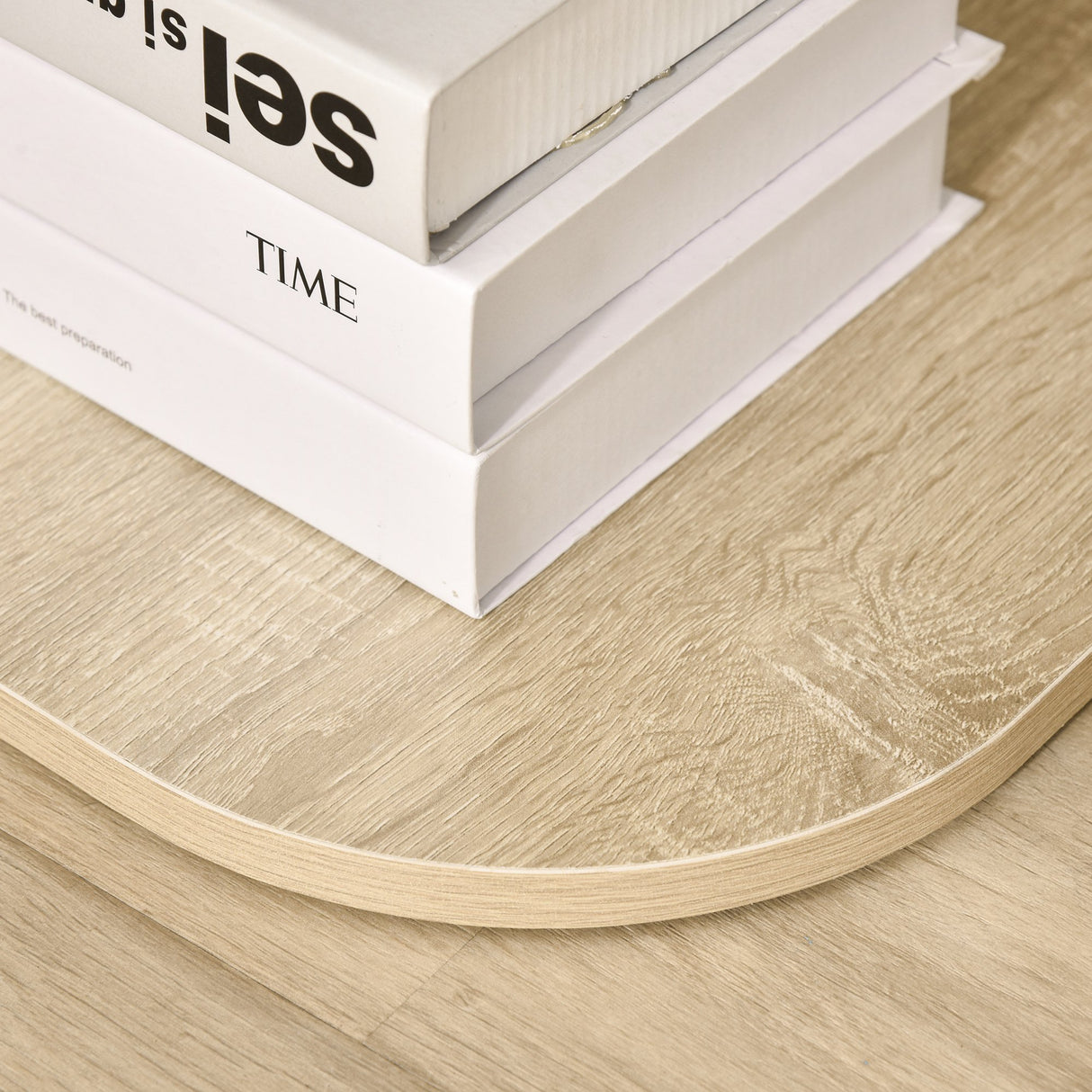 easycomfort easycomfort tavolino da salotto moderno e multiuso in legno e vetro per soggiorno o camera 40x40x56cm