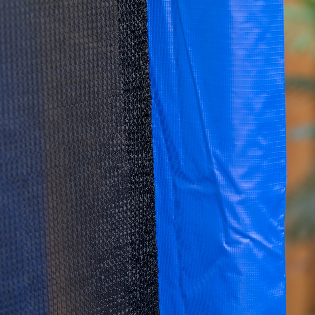 easycomfort easycomfort trampolino elastico esterni con rete di sicurezza e pali imbottiti per adulti e bambini 244x244x205cm