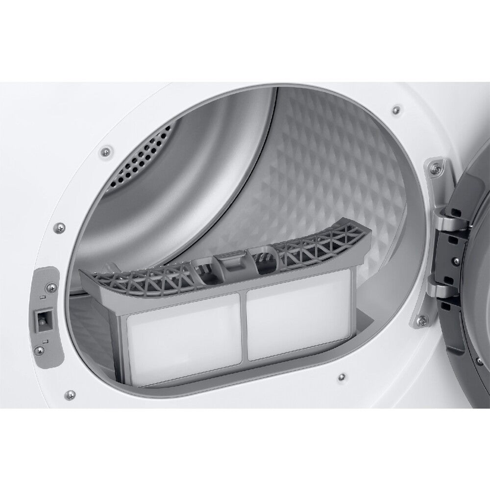 samsung asciugatrice a pompa di calore samsung 8 kg crystal ecodry dv80ta220ah classe a a85xl60xp60 motore digital inverter porta reversibile ean 8806092177529