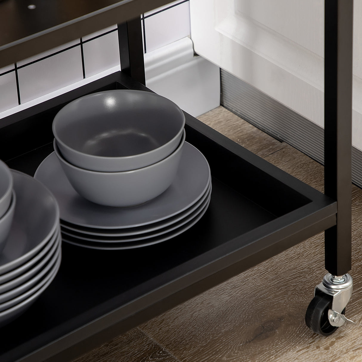 immagine-9-easycomfort-easycomfort-carrello-da-cucina-a-3-livelli-con-2-ruote-cesto-estraibile-e-vassoio-75x43-5x91-cm-color-legno-e-nero