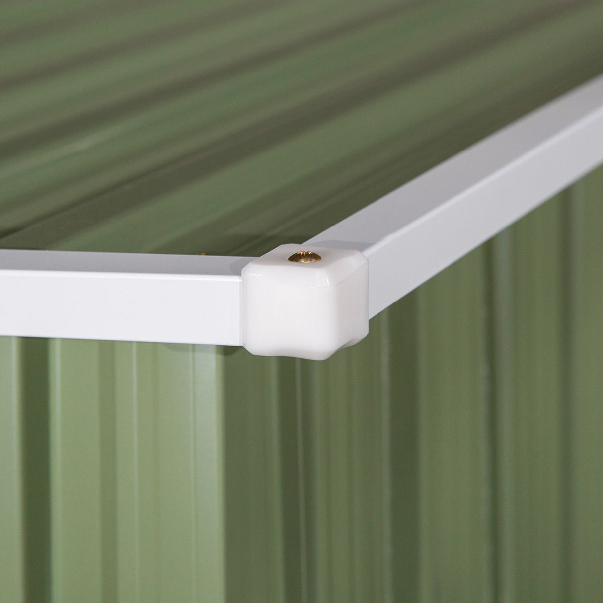 easycomfort easycomfort casetta porta attrezzi capanno in acciaio impermeabile 142x84x189cm