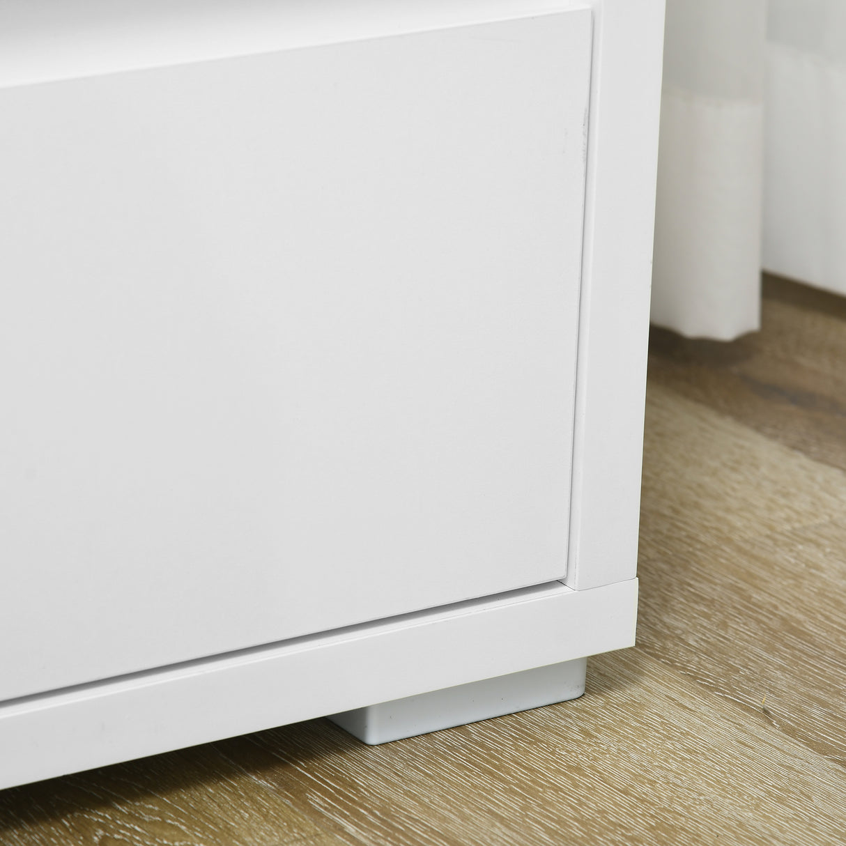 easycomfort easycomfort cassettiera a 3 cassetti in truciolato bianco per camera da letto studio e soggiorno 70lx37x75cm